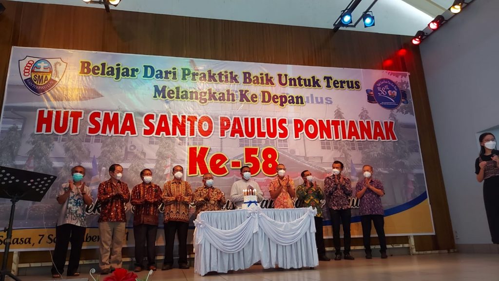 Perayaan HUT ke-58 SMA Santo Paulus Pontianak Berlangsung Lancar