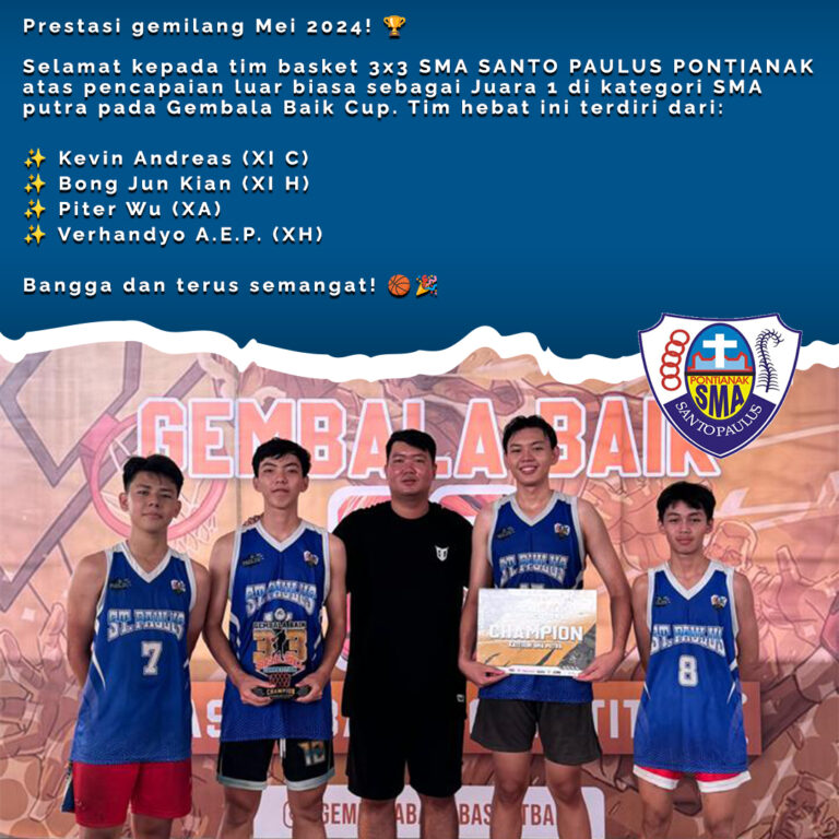 Juara 1 basket 3x3 GB Cup